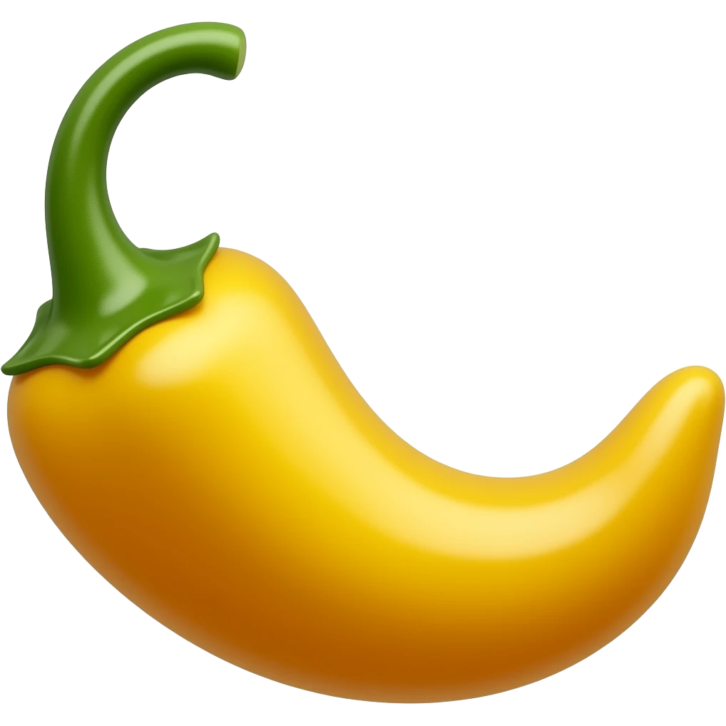 I want a yellow Chili emoji