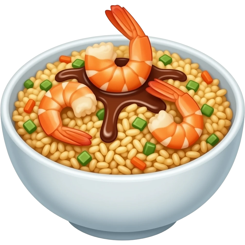 Shrimp Fried Rice emoji