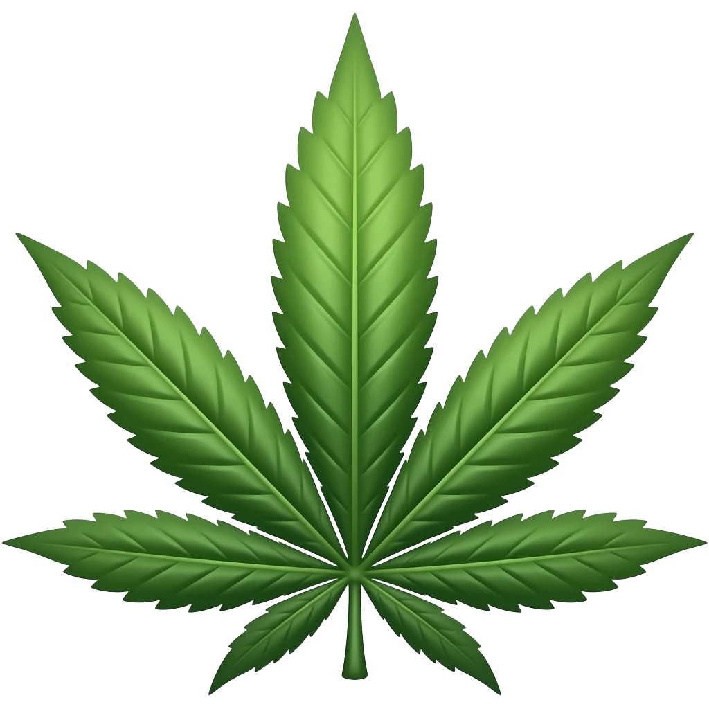 Hoja de mariguana emoji
