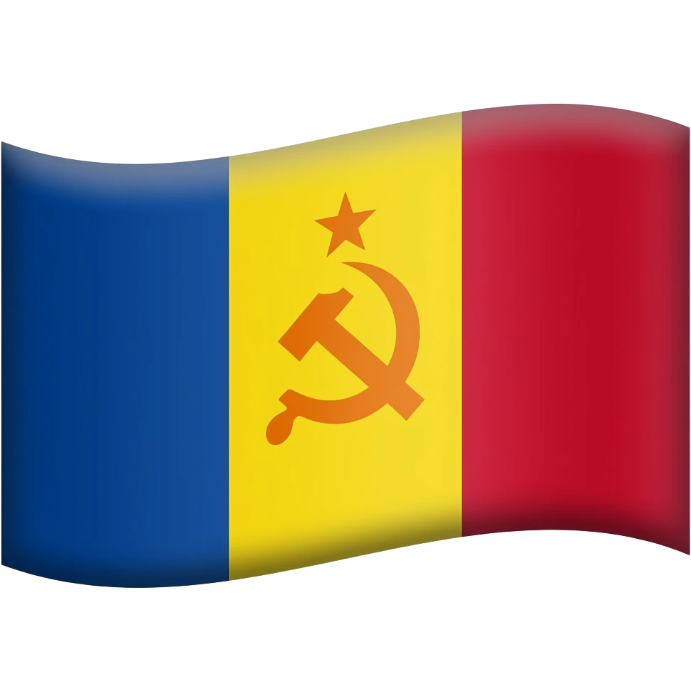 comunist romania warshaw pact flag emoji