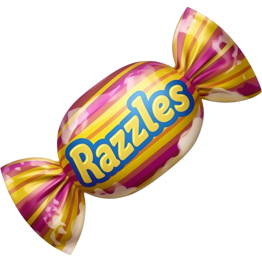 Razzles candy emoji