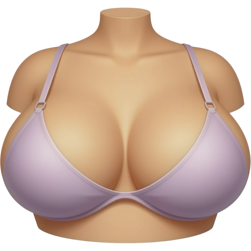 very very big boobs no bra emoji