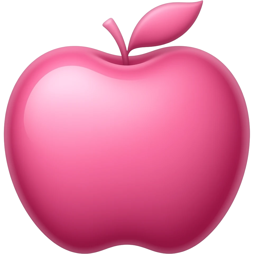 emoji tipo apple de una maquina de tatuajes sin numeros ni logos, de color rosado emoji