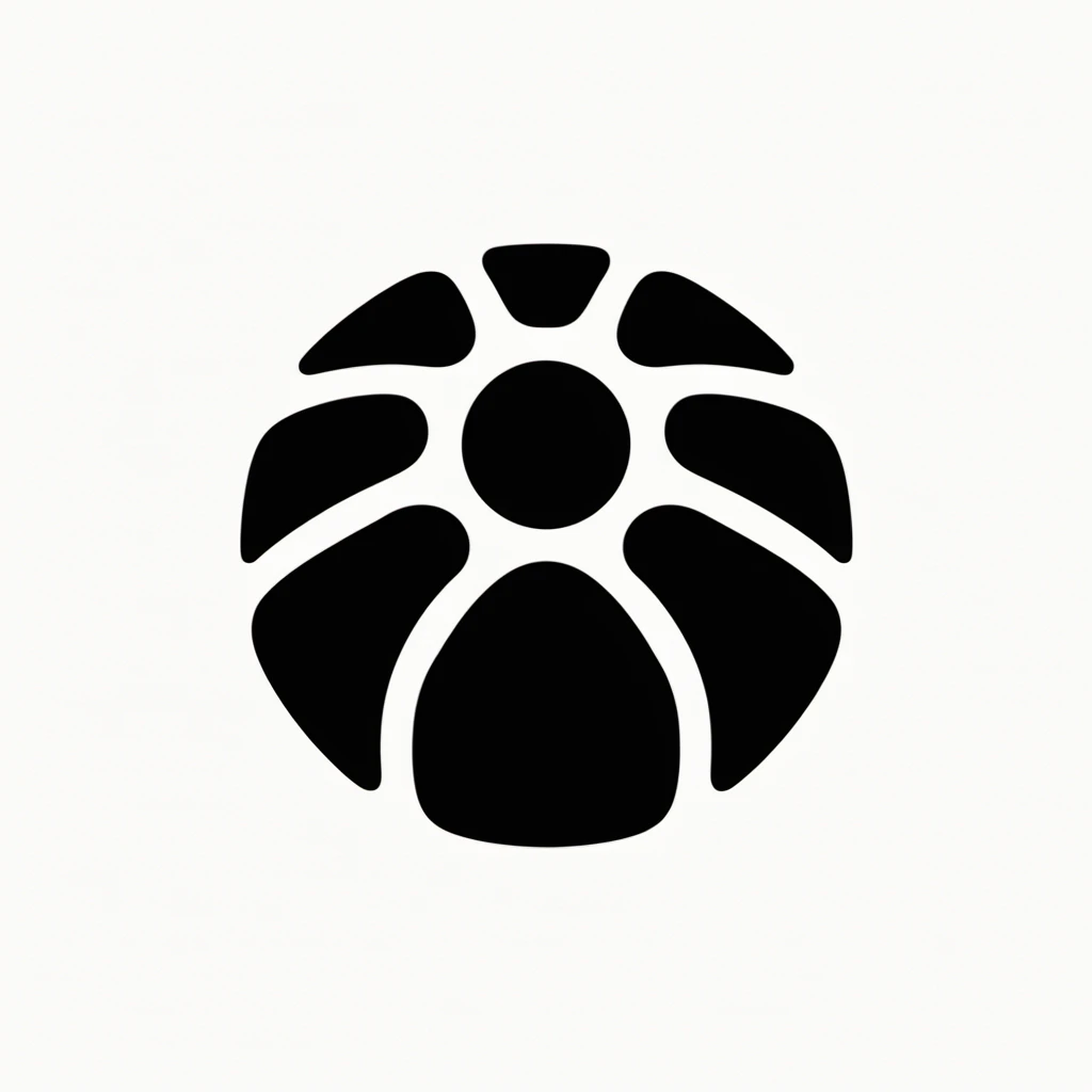Ball icon black silhouette emoji