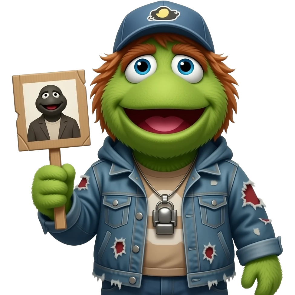 Homeless Muppet emoji