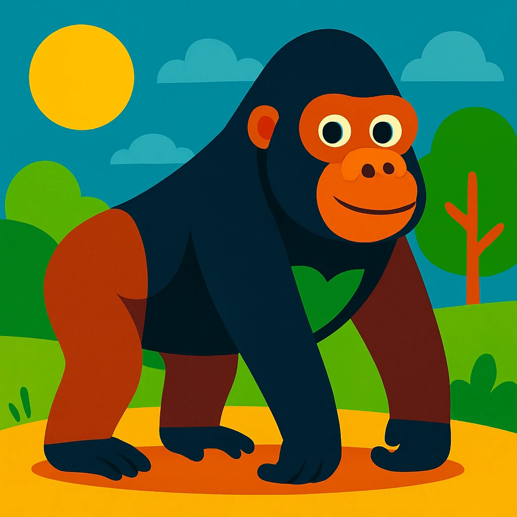 Gorilla emoji