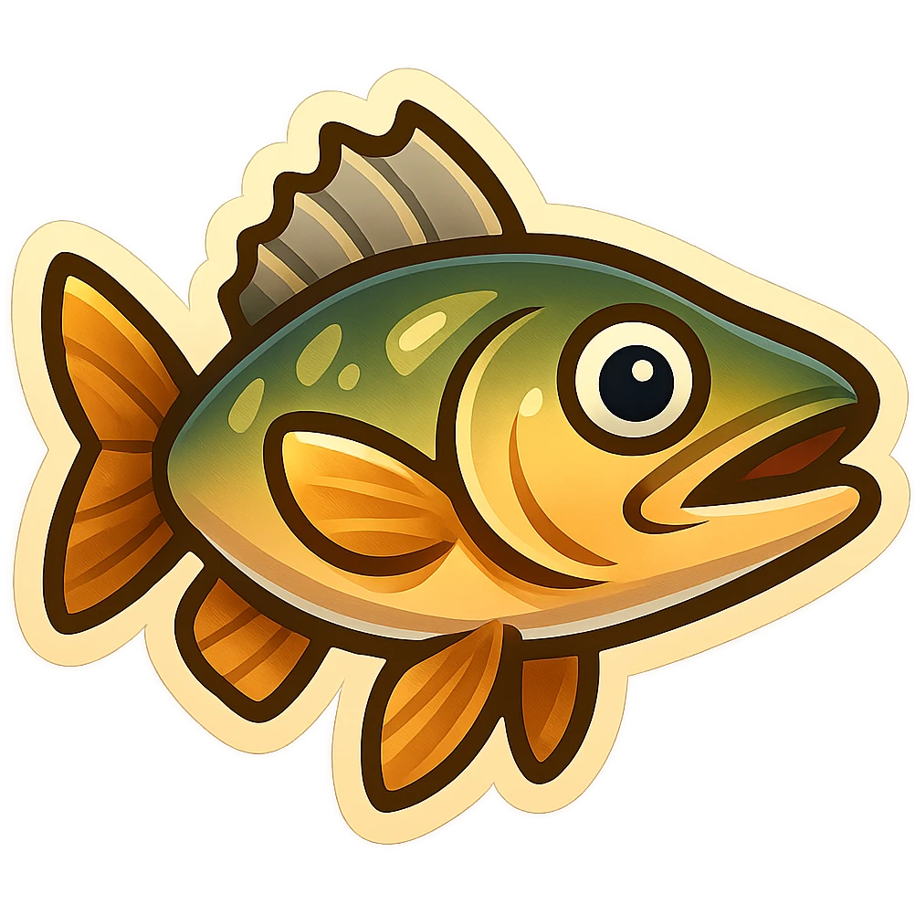 walleye fish, emoji style, cute and bold, Twitter Emoji Stickers influence emoji