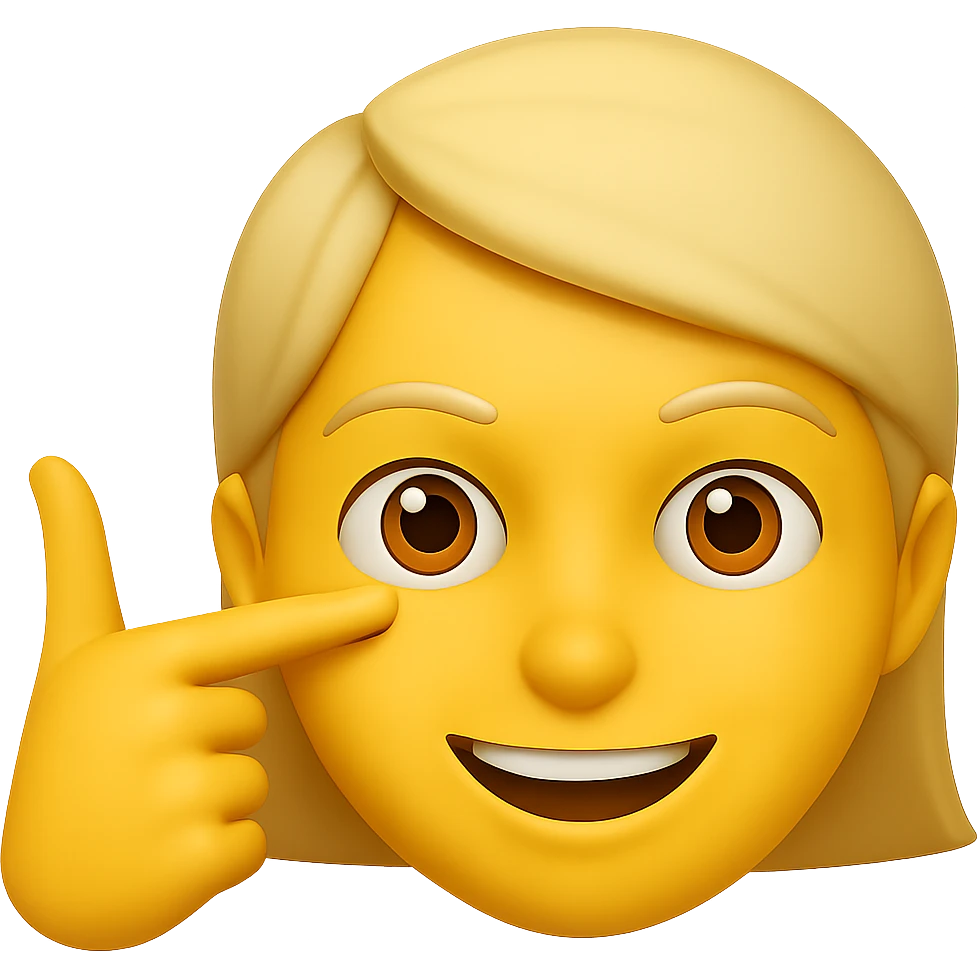 Edit the stylized emoji face so it points the finger gun at its temple, referencing the 'blowing brains out' pose (not graphic), with a smile. Keep the background transparent. emoji