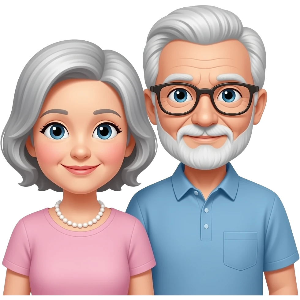 Necesito una pareja de abuelos emoji