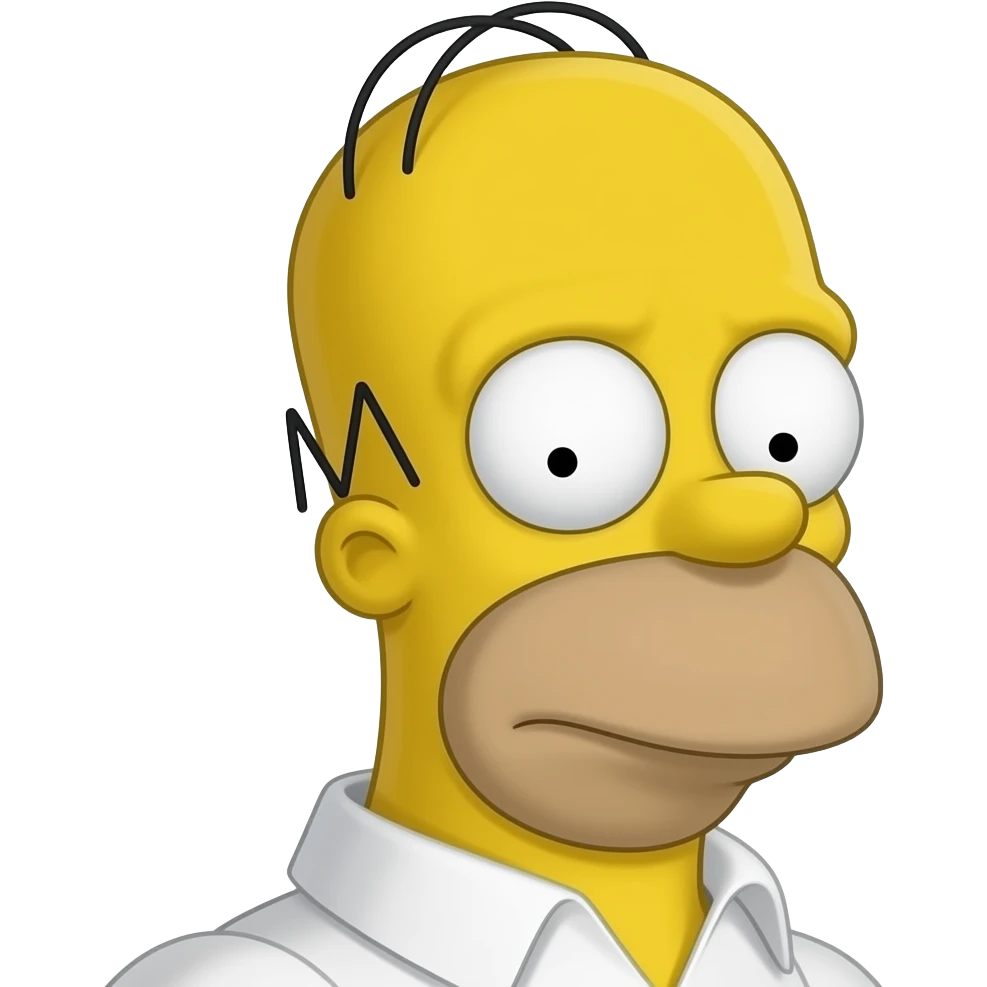 homer sad emoji