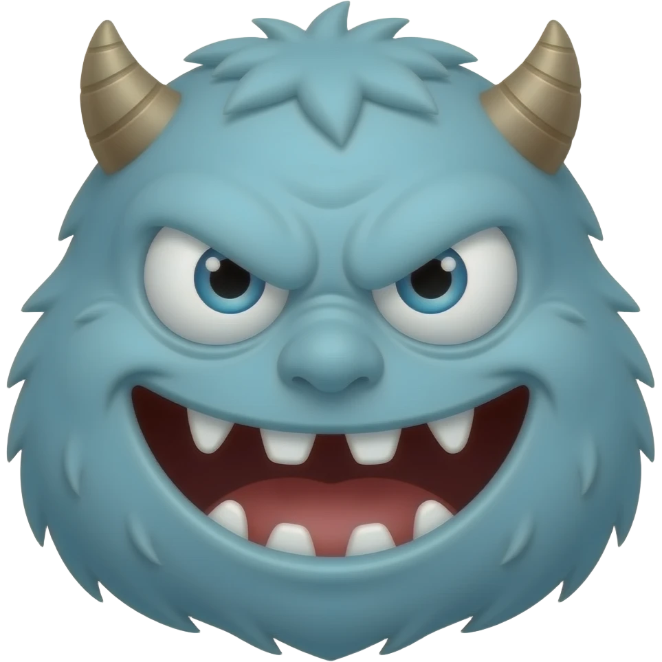 Evil Monster Smiley emoji