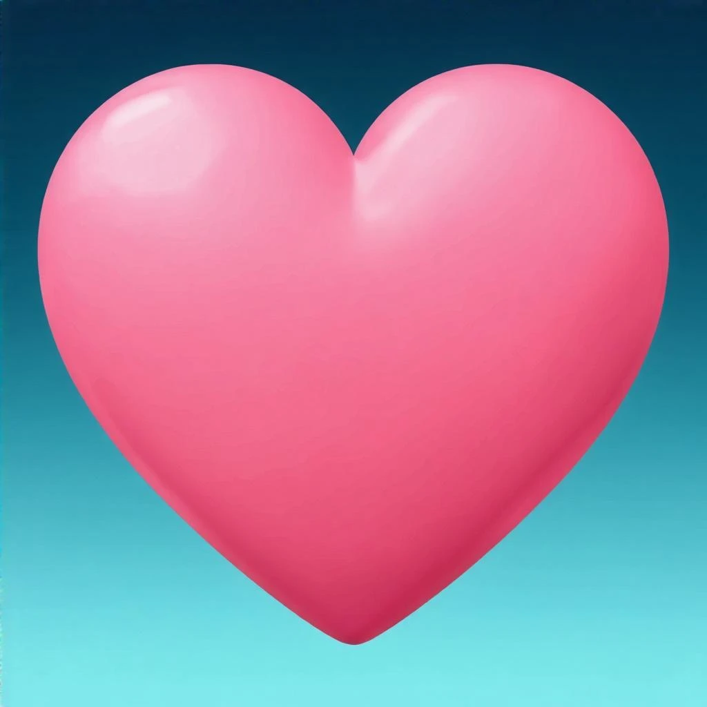 pink heart emoji emoji