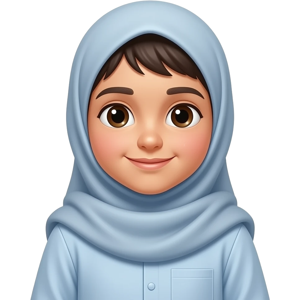 عنده خمس سنوات في رياض الاطفال صوره طفل  مسلمين emoji