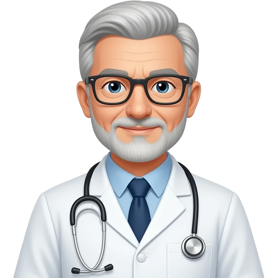 veterinarian senior emoji