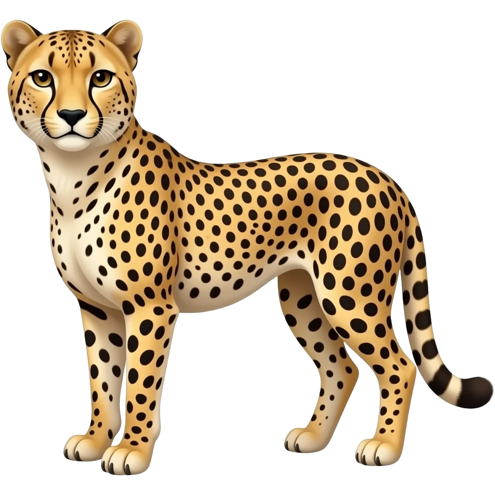 🐆+ 🐈‍⬛= 🐆 emoji