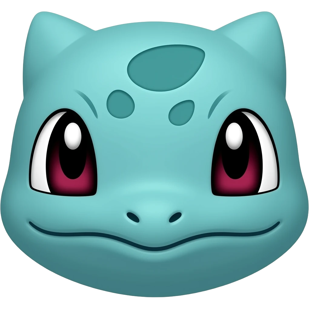 Bulbizarre pokemon emoji  tete emoji