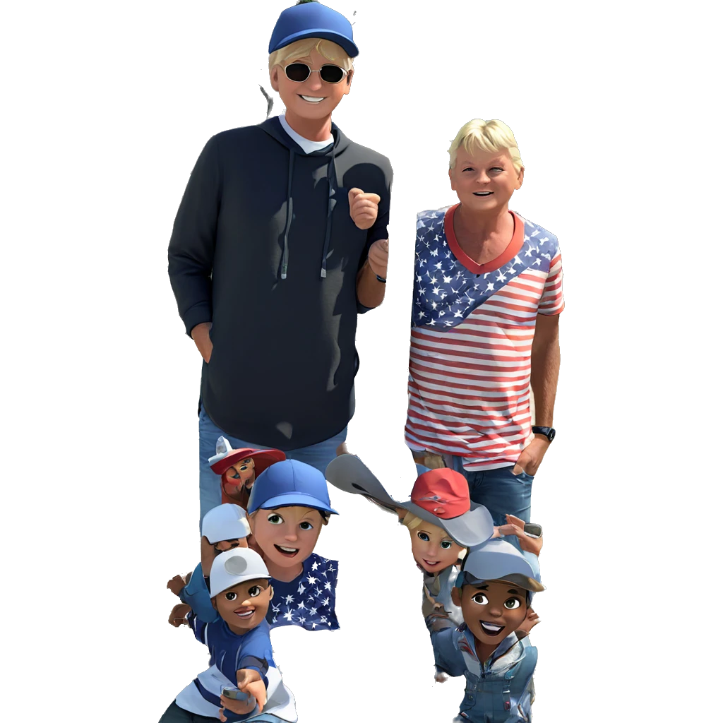 boys in hats outdoors emoji