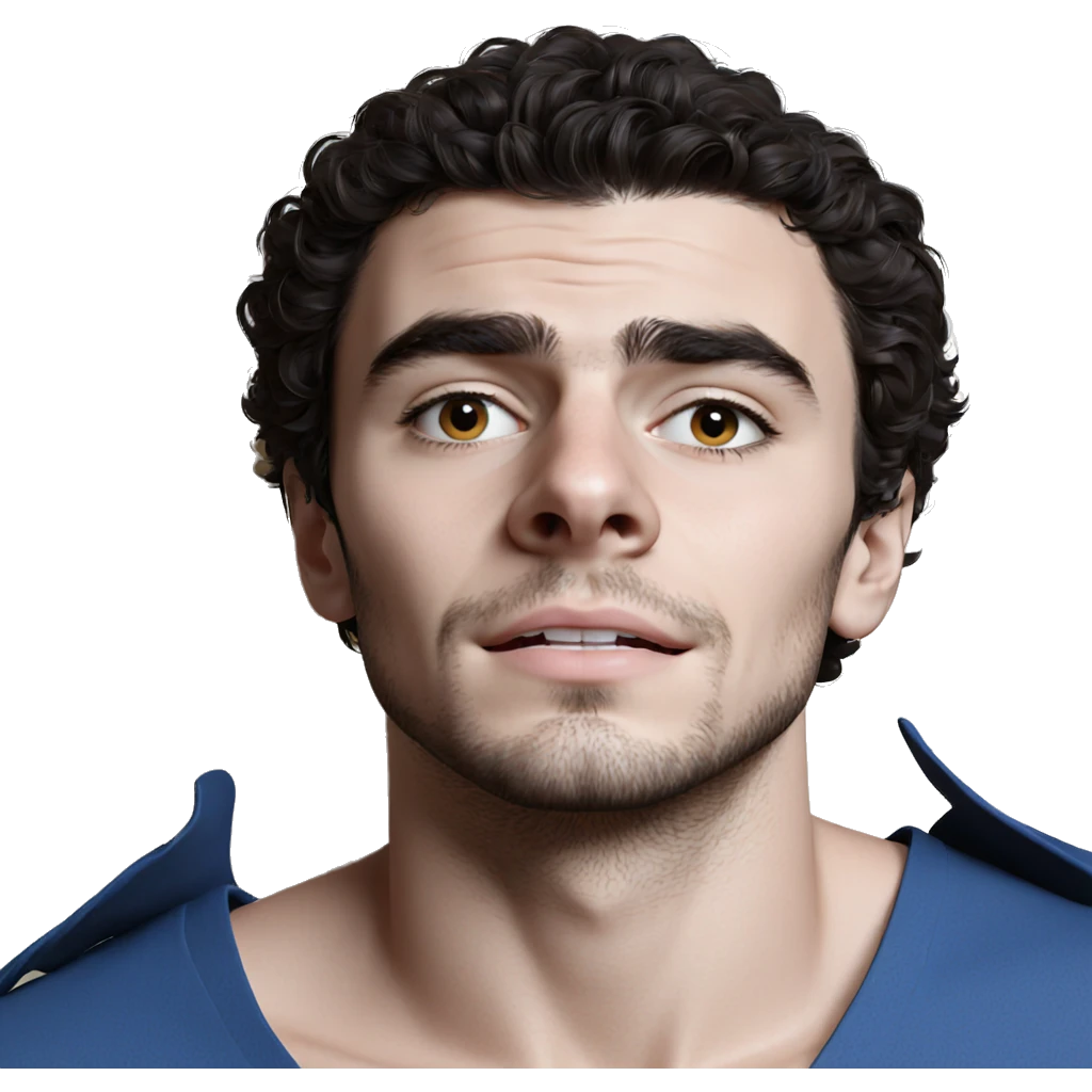 portrait of a young man emoji