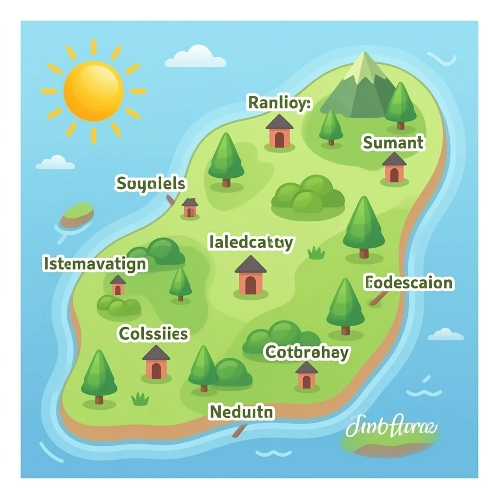 Island of Sodor map names animation emoji