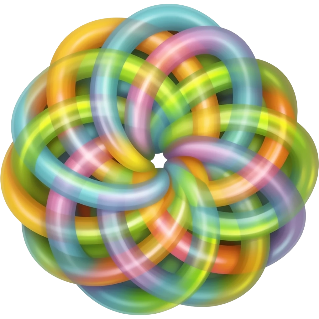 tangle fidget emoji