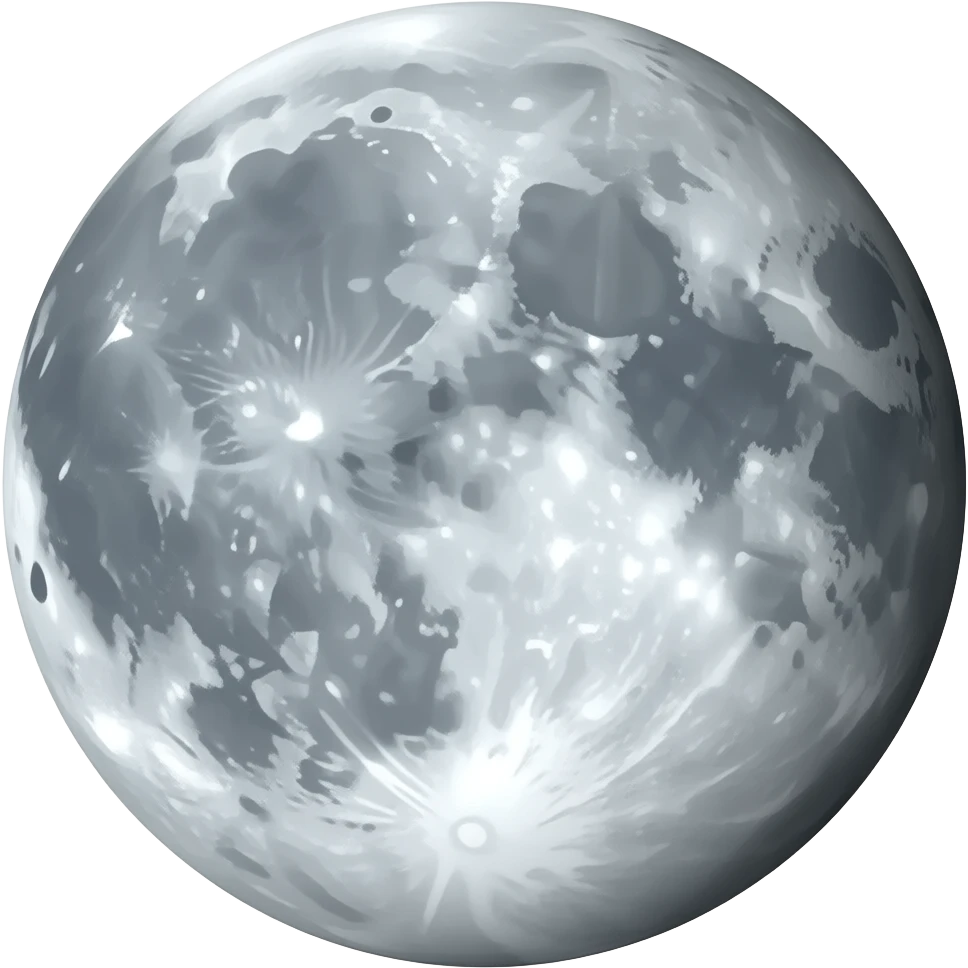 Crescent emoji