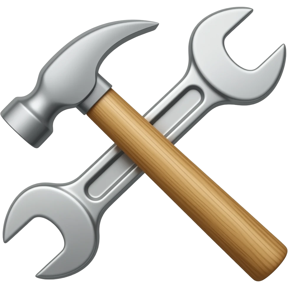 martillo y pinza emoji