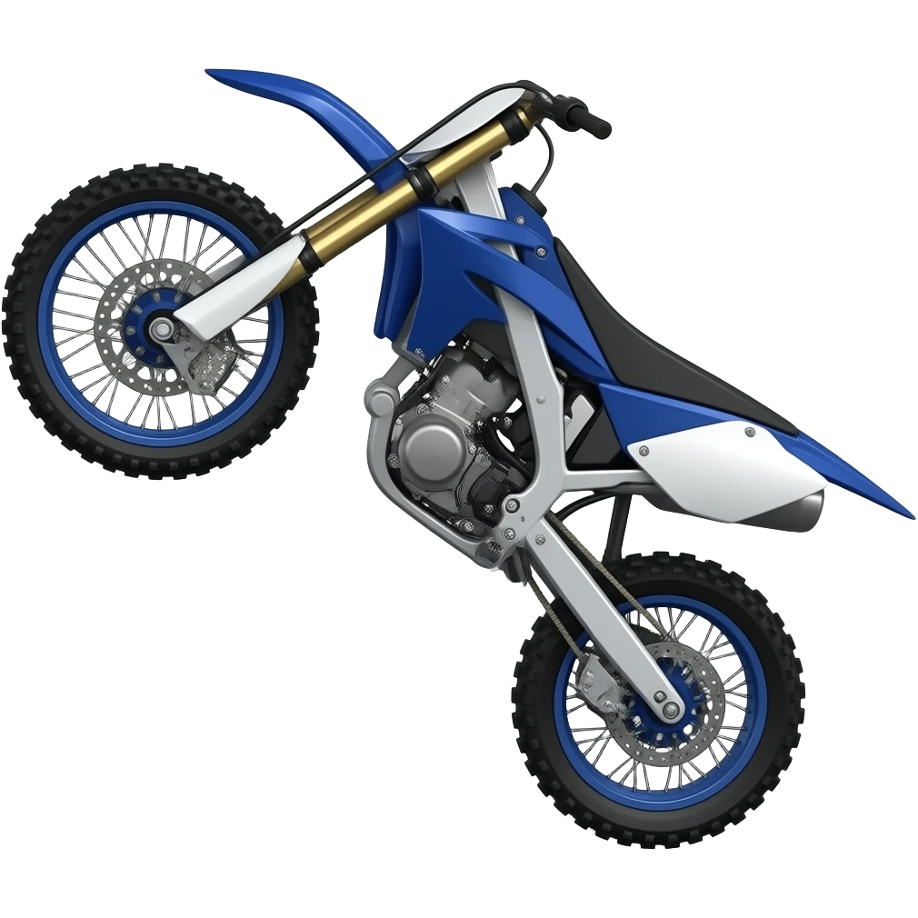 blue supermoto wheelie emoji