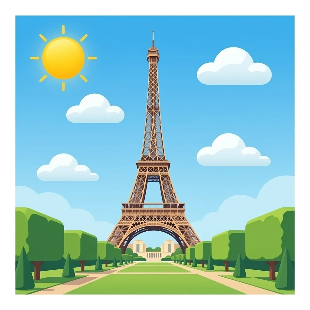 eifel tower emoji
