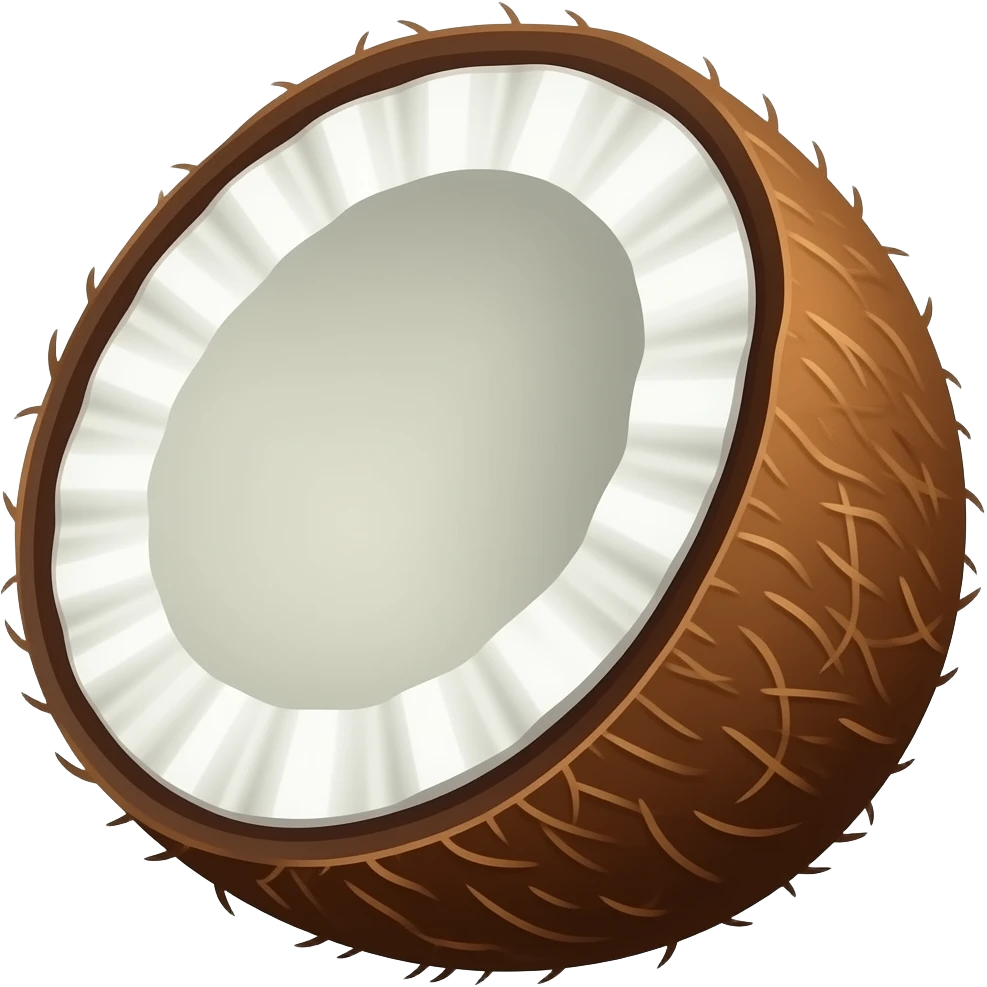 Coconut emoji
