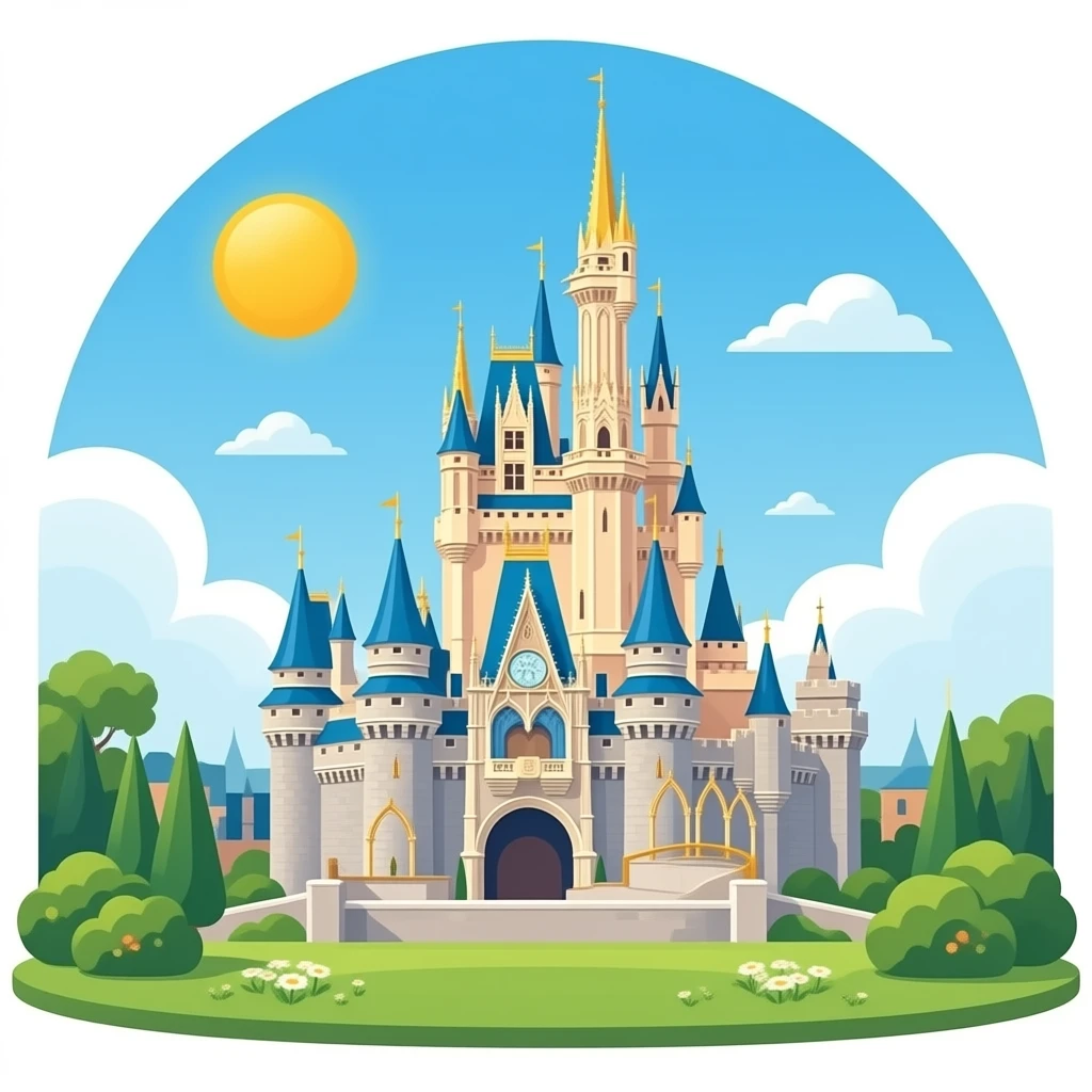 castello Disney emoji