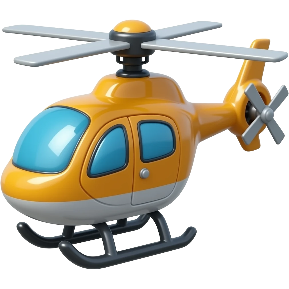 toy helicopter emoji