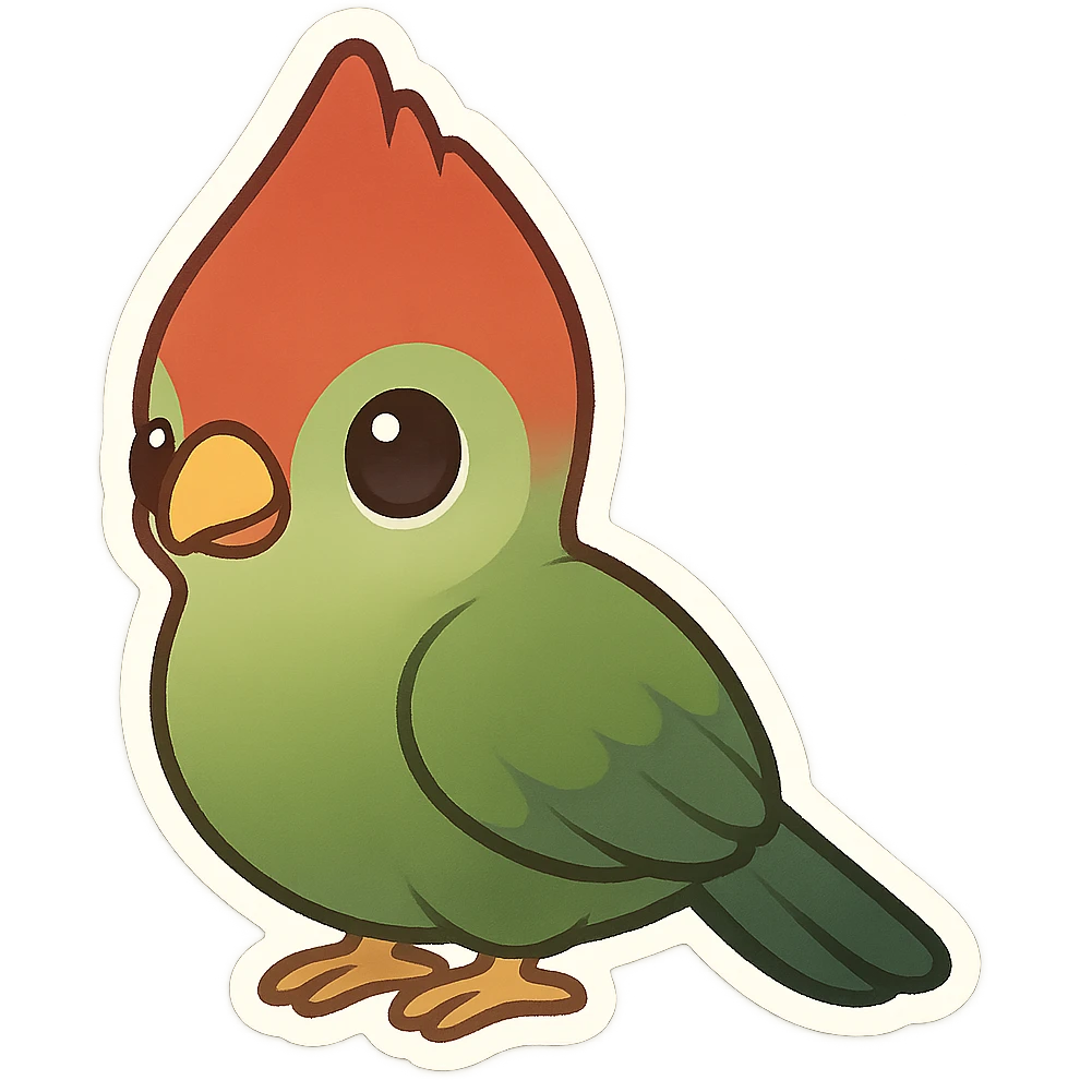 red-crested turaco emoji