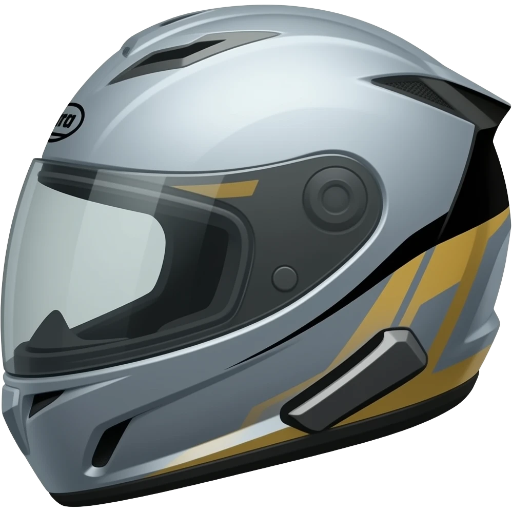Capacete moto emoji