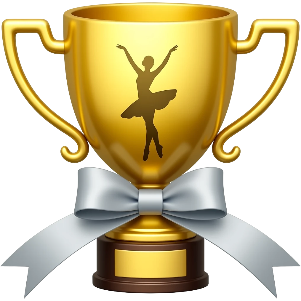 ballet trophy emoji