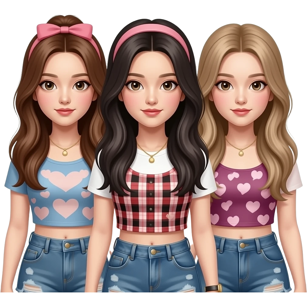 Le Huntrix sono un trio di idol K-pop emoji