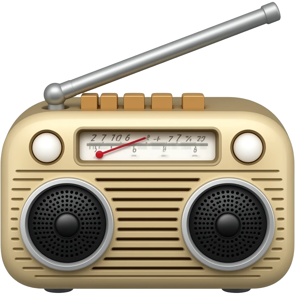 Radio emojis emoji