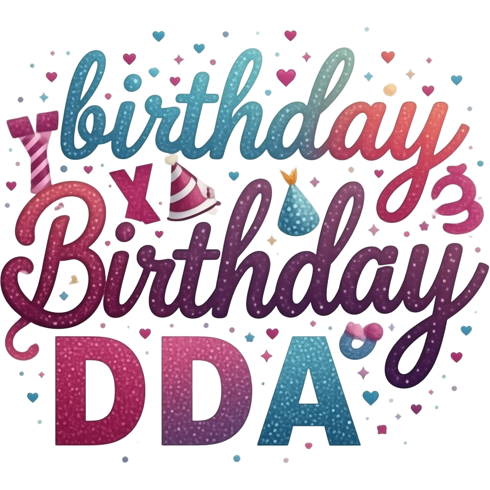 Поздравлялка с днем рожления крутое emoji