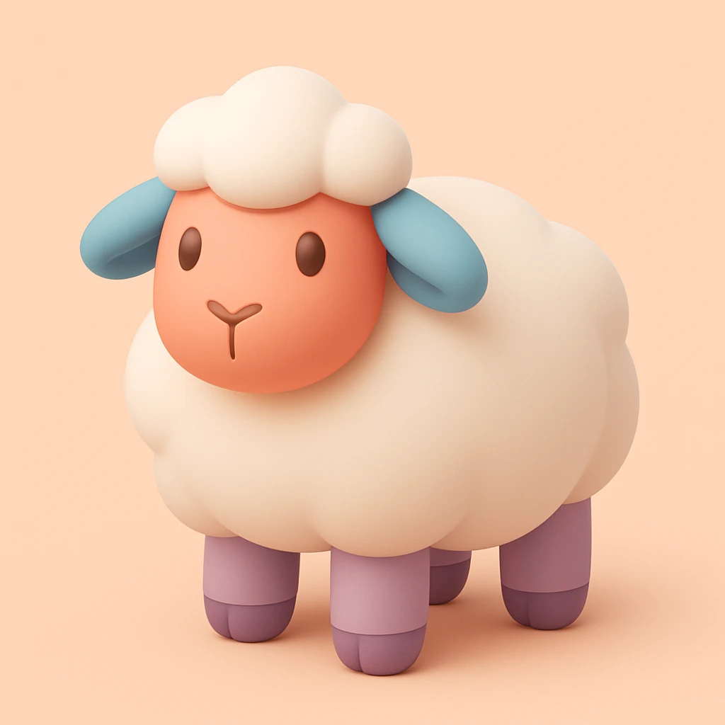 Sheep emoji