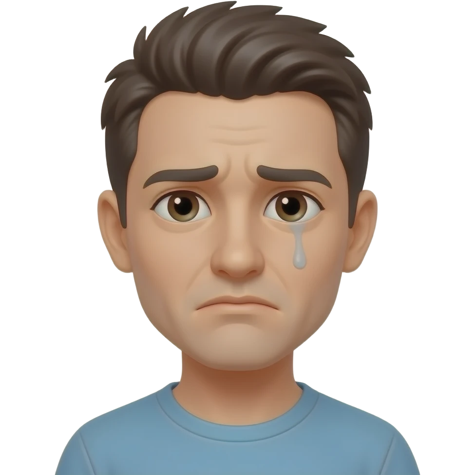 сделай немного бледных весушек и эмоцию грусти emoji