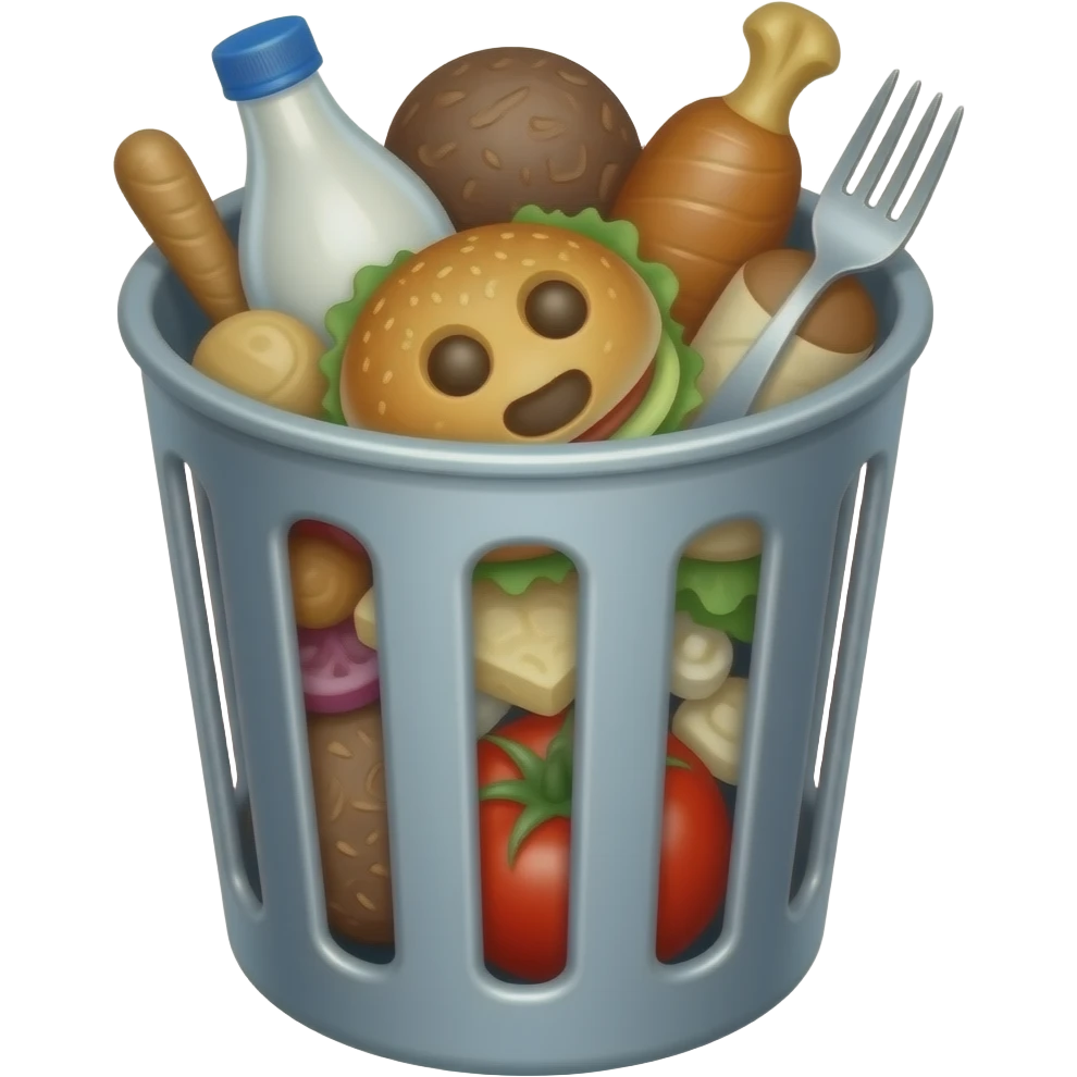 Food waste emoji