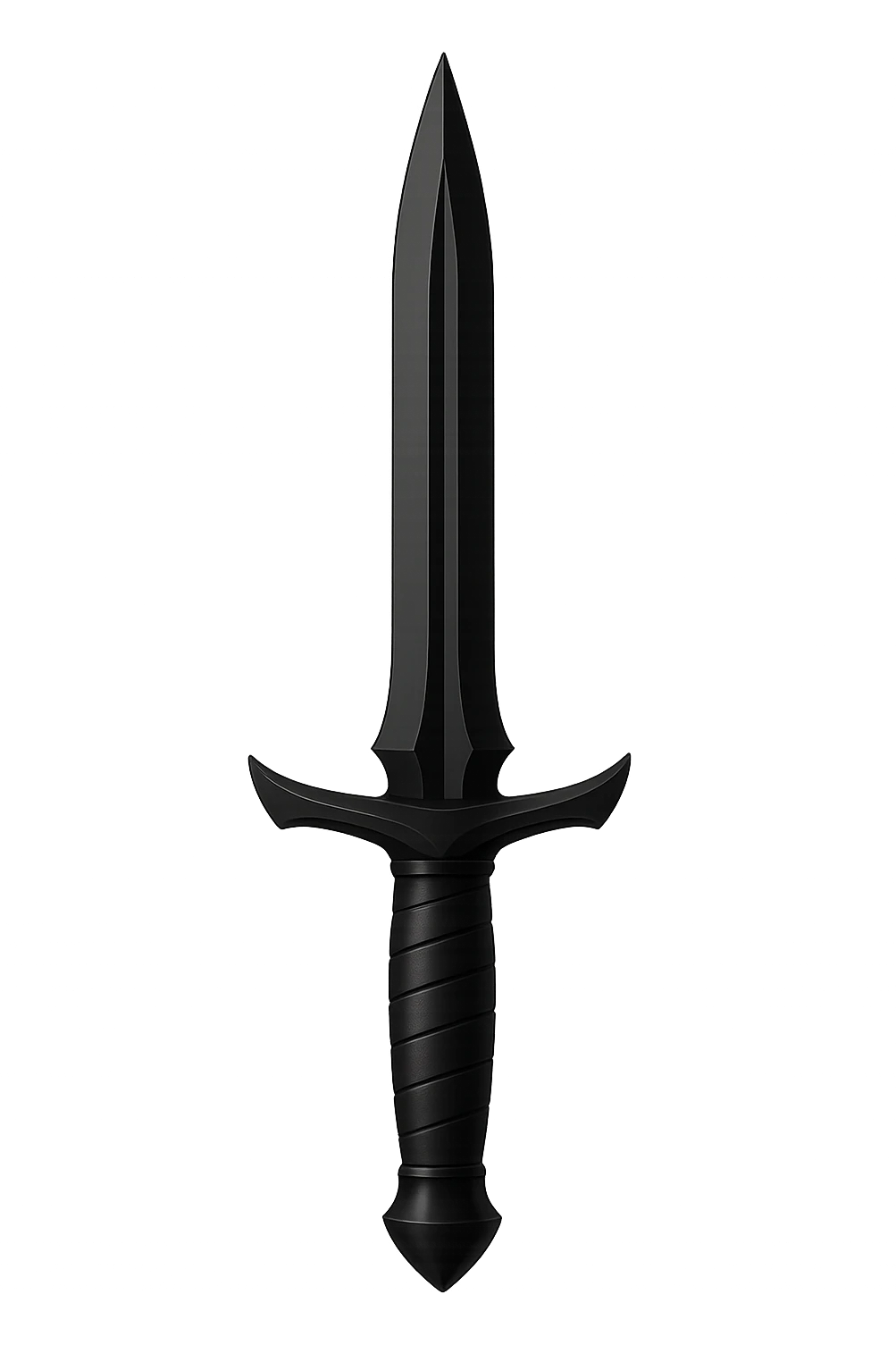 black dagger, digital illustration emoji
