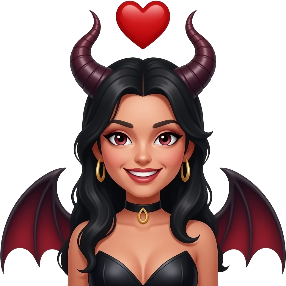 Succubus love emoji emoji
