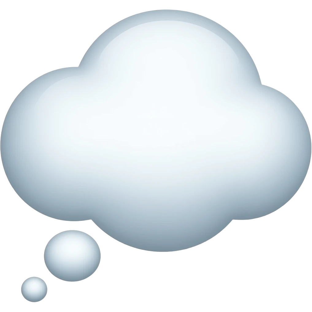 thought bubble emoji