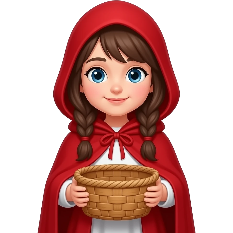 red riding hood emoji