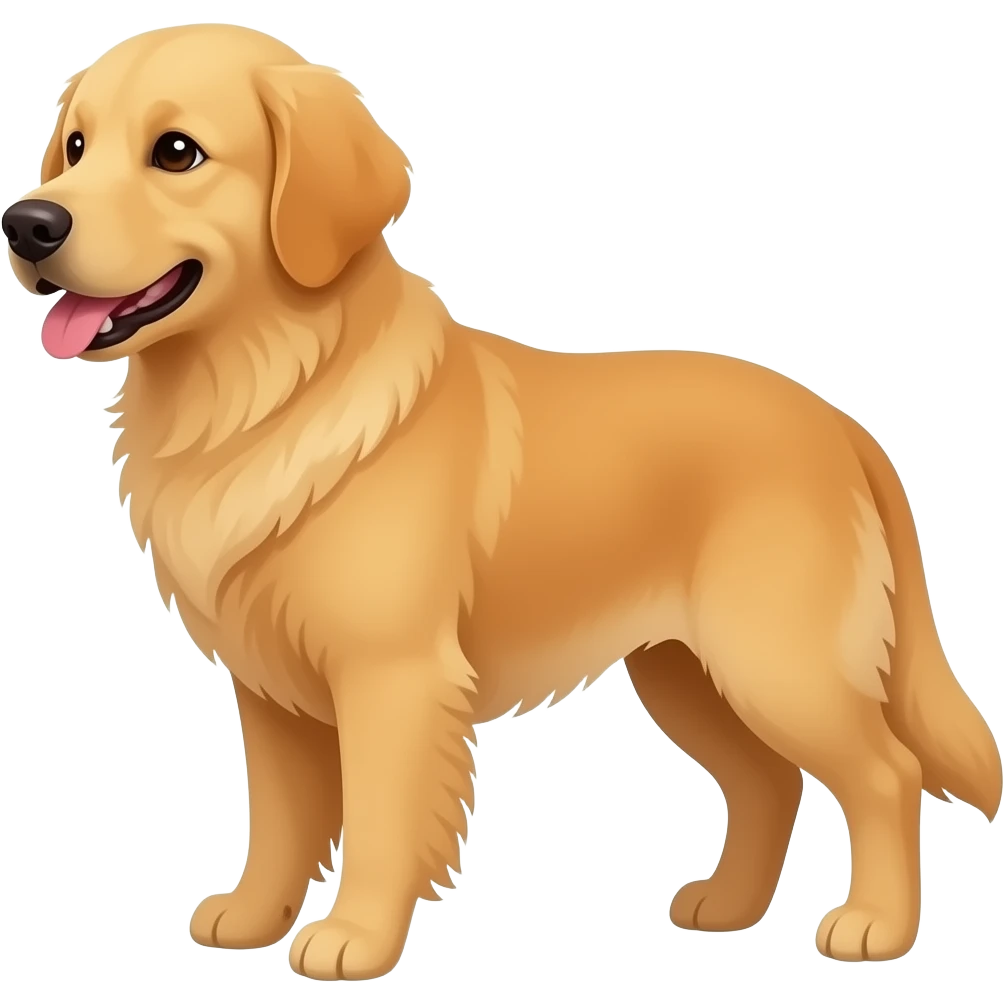 Golden retriever emoji