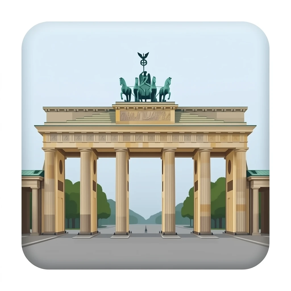 Industrial Age - Brandenburg Gate emoji