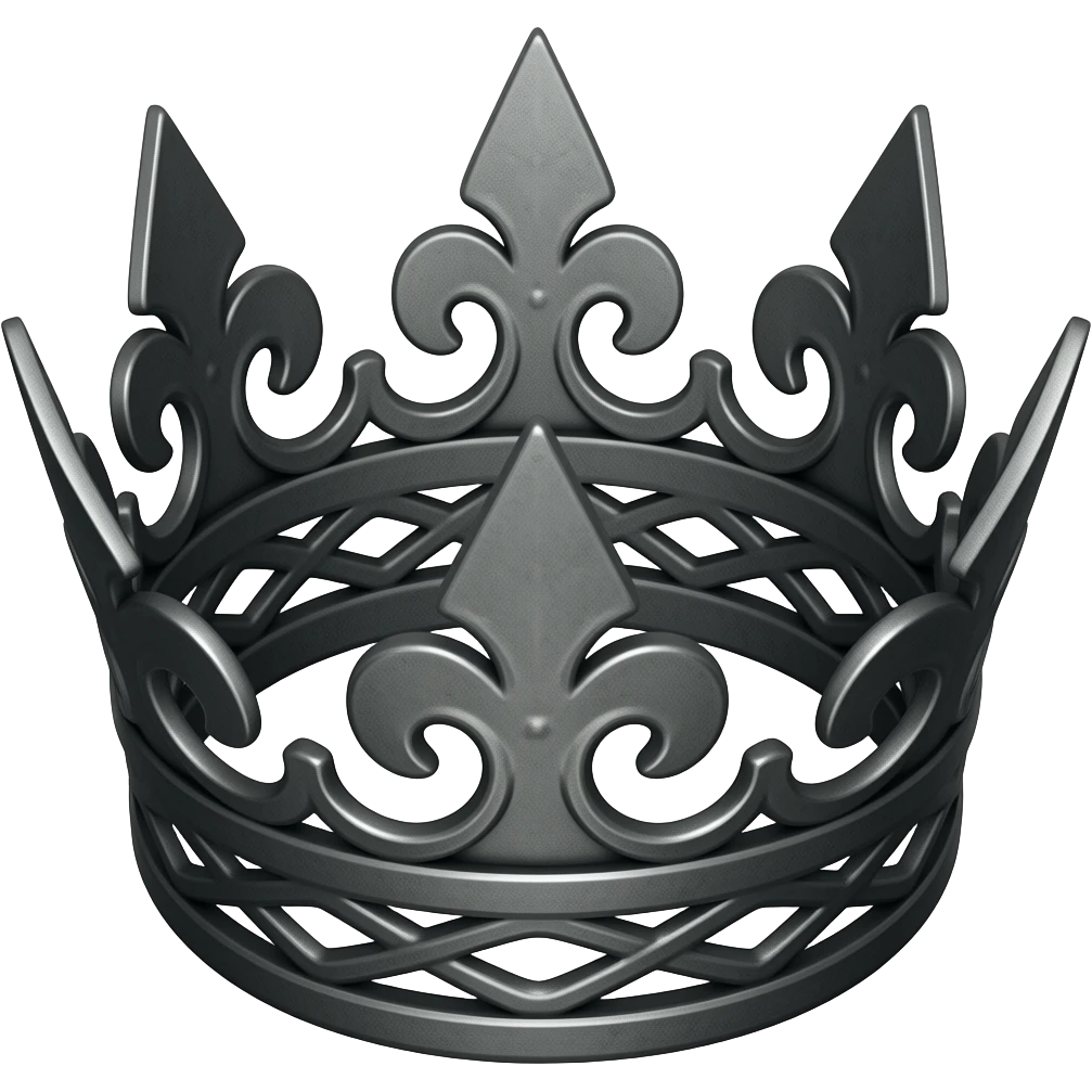 dark crown emoji