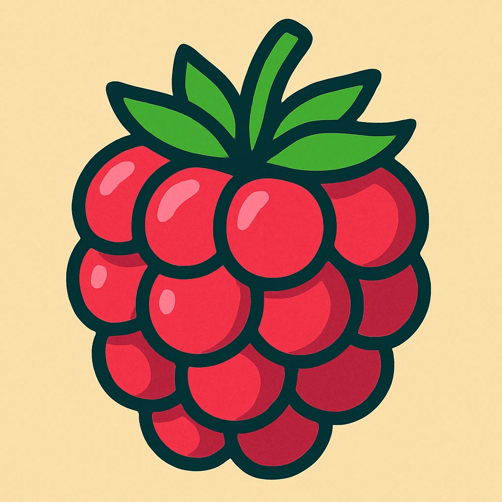 raspberry emoji