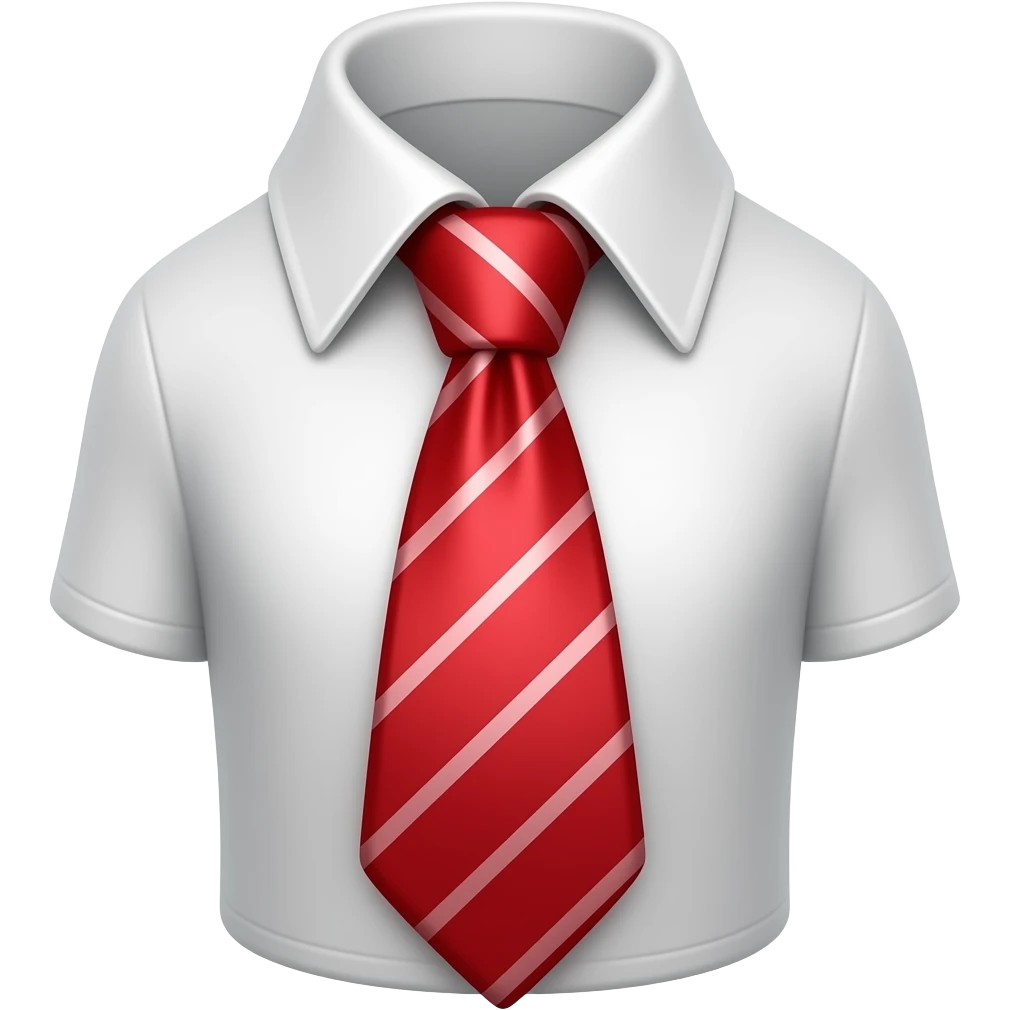 red tie emoji