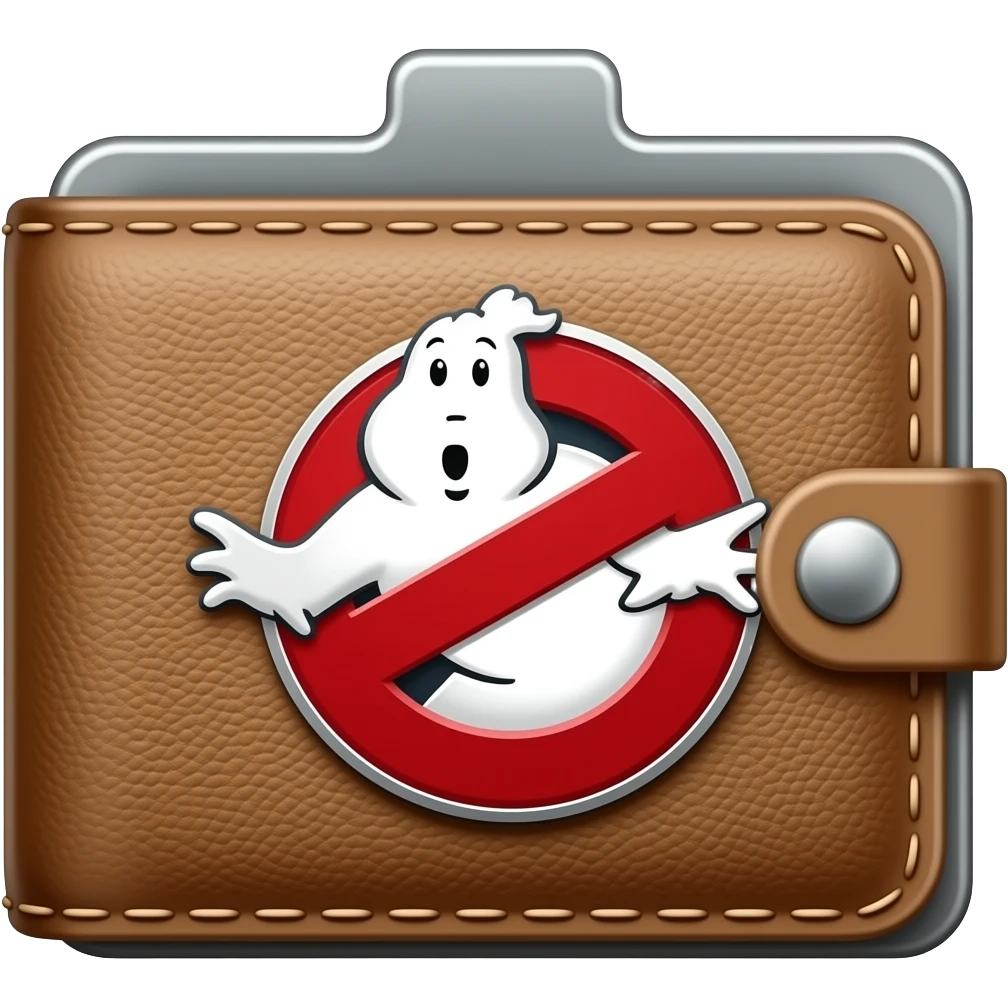 Ghostbusters Man's wallet emoji